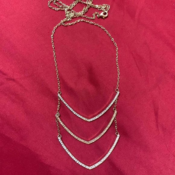 Ardene Jewelry Accessory Necklace, Gold Tone - Picture 2 of 2